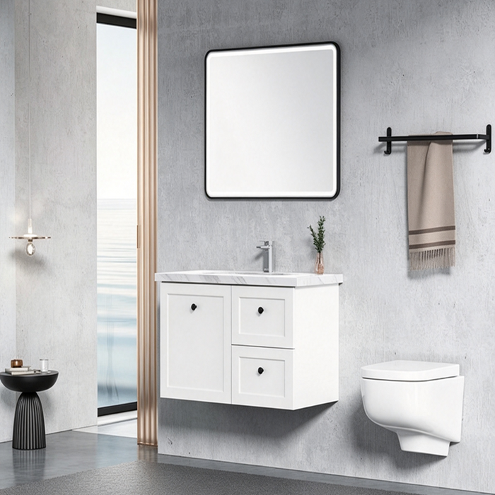 600-1500*460*540mm Roma Hampton White Wall Hung Vanity