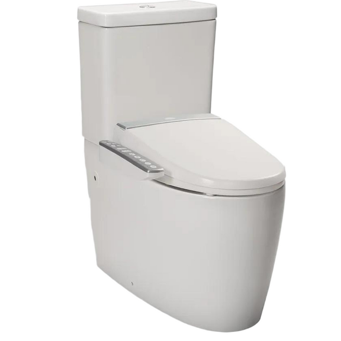650*305*830mm Kohler Grande Ceramic Gloss White Rimless With Electronic Side Panel Bidet Seat Smart Toilet