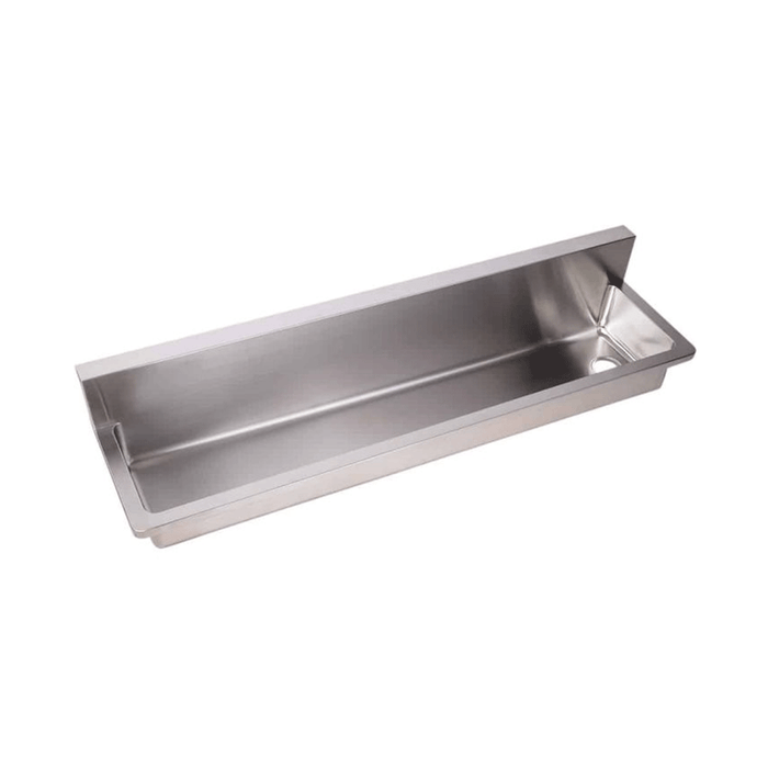 900-3000mm 3monkeez Wall Mounted PWD Trough With Boxed Splashback