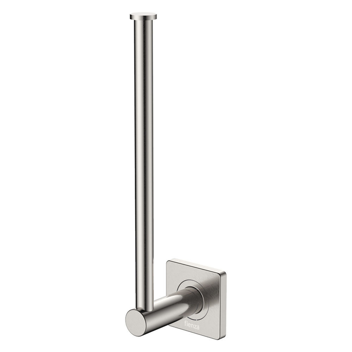 266mm Fienza Sansa Stainless Steel Square Plate Toilet Roll Holder