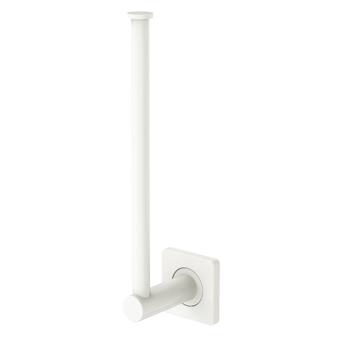 266mm Fienza Sansa Stainless Steel Square Plate Toilet Roll Holder