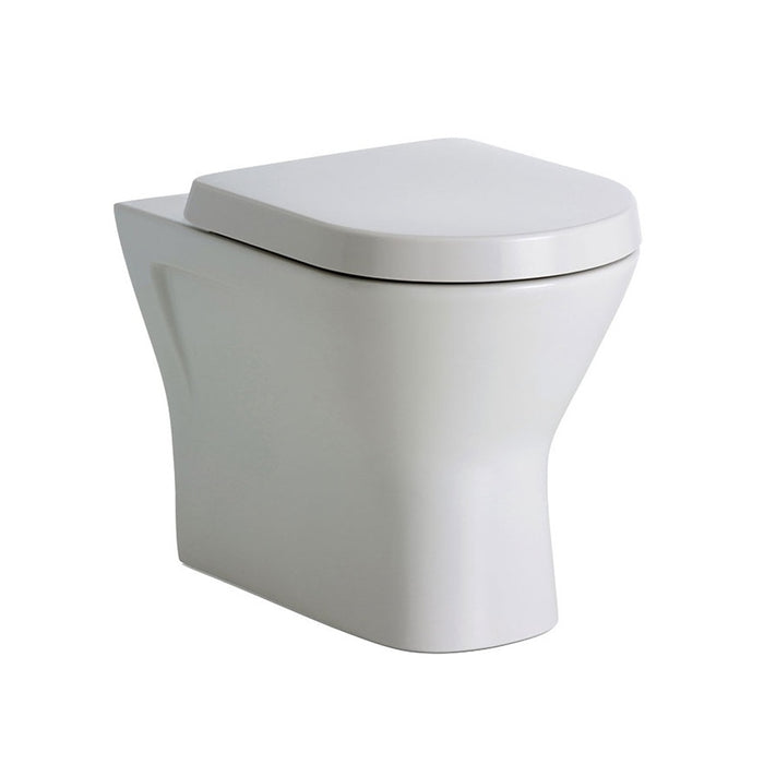 550*360*400mm Fienza RAK Resort Rimless Gloss White Wall Faced Toilet