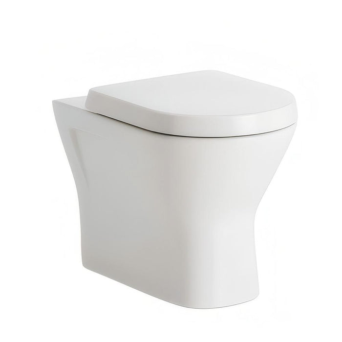 550*360*400mm Fienza RAK Resort Rimless Gloss White Wall Faced Toilet