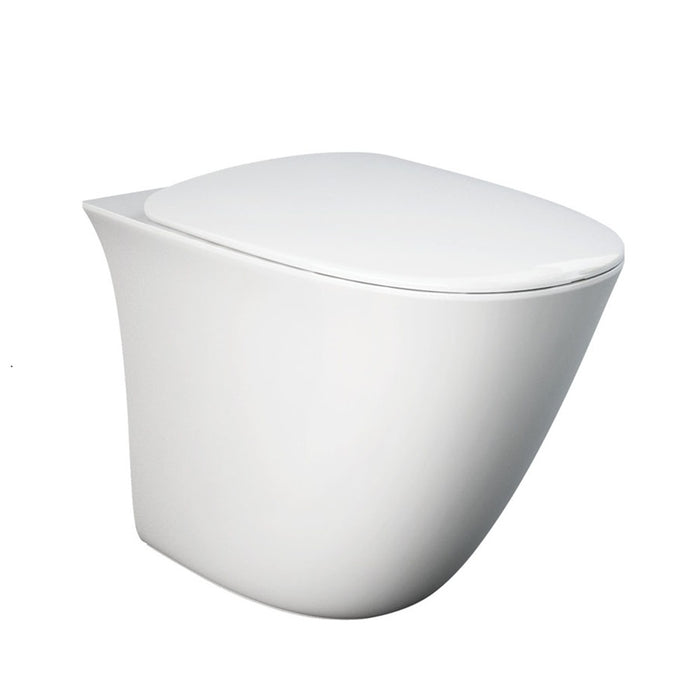 480*330*350mm Fienza RAK Sensation Rimless Alpine White Wall Faced Toilet