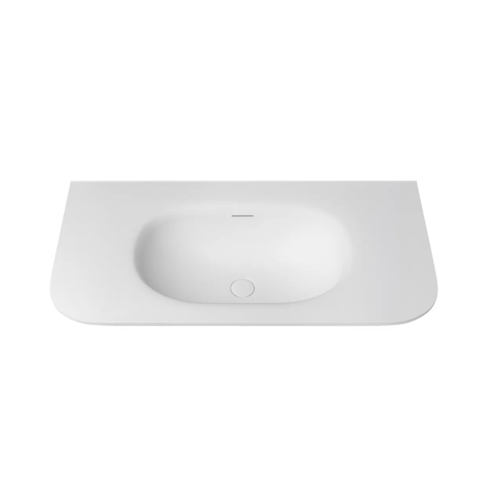 600-1800*490*550mm Otti Havana Sable Walnut Fluted Curve Wall Hung Vanity