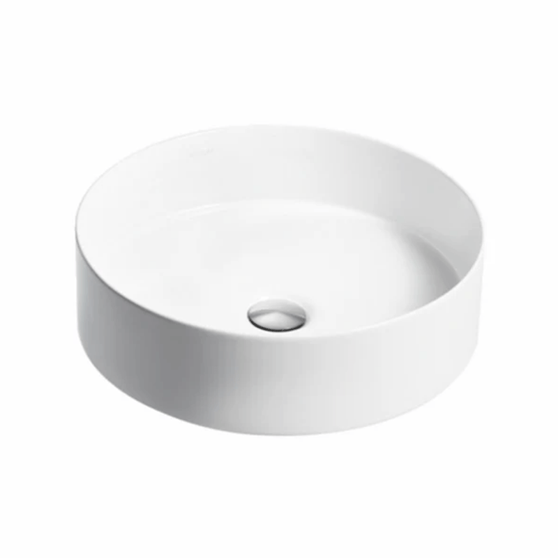 410mm Kohler Mica Round Slim Rim Vitreous China Above Counter Basin