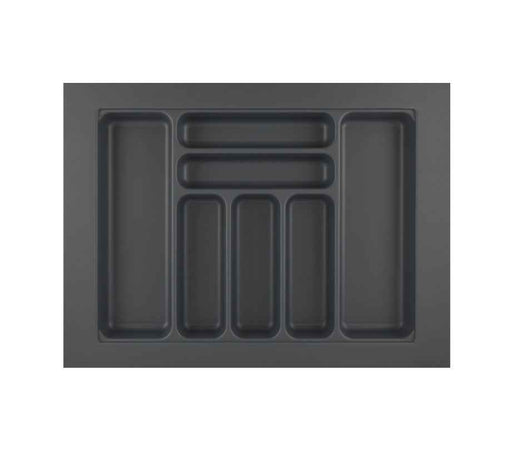 700mm Hettich Cutlery Insert Black Custom Size Kitchen Drawer Cutlery Tray Adjustable (Copy)