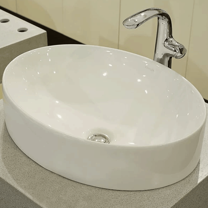 508*379mm Kohler Chalice Oval Vessel Vitreous China Above Counter Basin