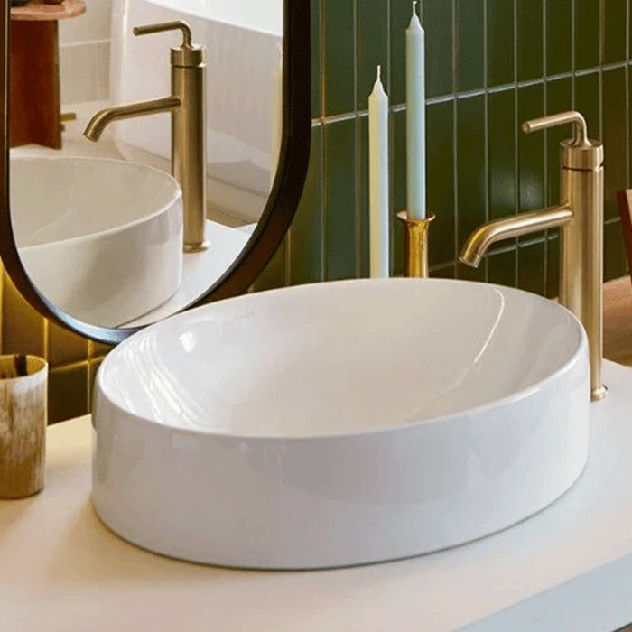 508*379mm Kohler Chalice Oval Vessel Vitreous China Above Counter Basin
