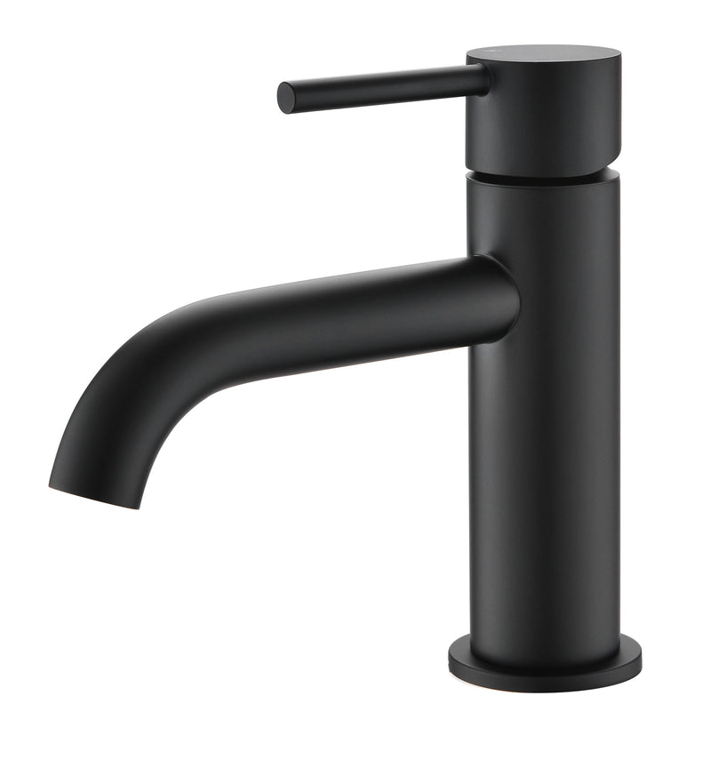 Modernnational Divine Matt Black Stainless Steel Basin Mixer