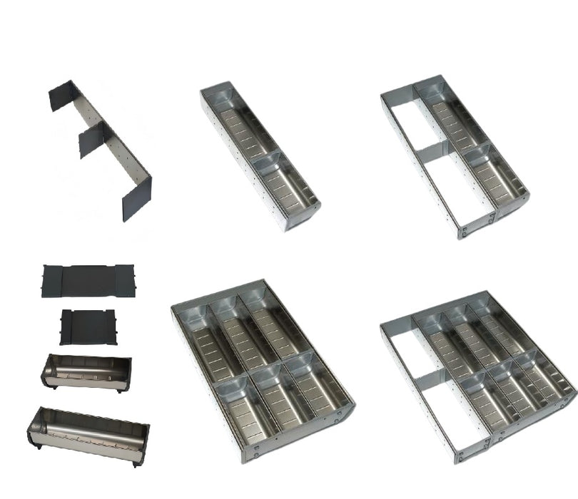 DIY Cutlery Insert Stainless Steel Kitchen Drawer Cutlery Tray Dishwasher Safe
