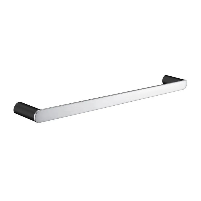 800mm Aquaperla Norico Esperia Solid Brass Round Single Towel Rail