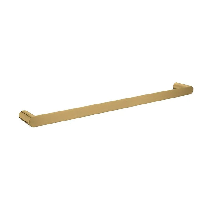 800mm Aquaperla Norico Esperia Solid Brass Round Single Towel Rail