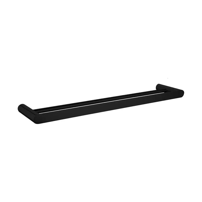 600mm Aquaperla Norico Esperia Solid Brass Round Double Towel Rail