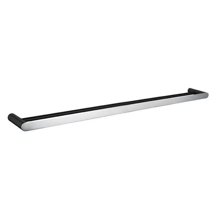 600mm Aquaperla Norico Esperia Solid Brass Round Double Towel Rail