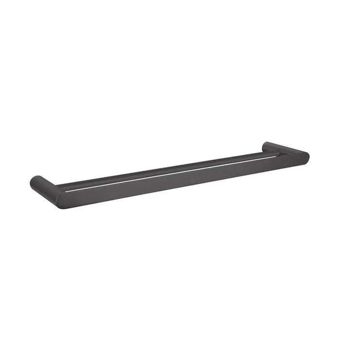 600mm Aquaperla Norico Esperia Solid Brass Round Double Towel Rail