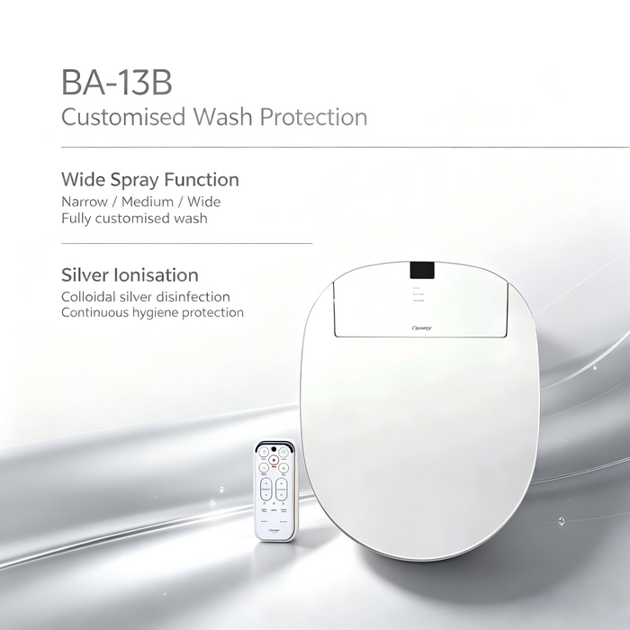 The Bidet Shop ACoway BA13B Luxury Retrofit Coway Bidet Smart Toilet Seat Cover