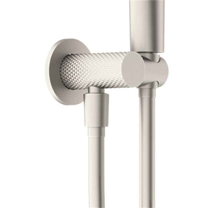 Nero Opal Round Brass 3 Function Shower On Bracket
