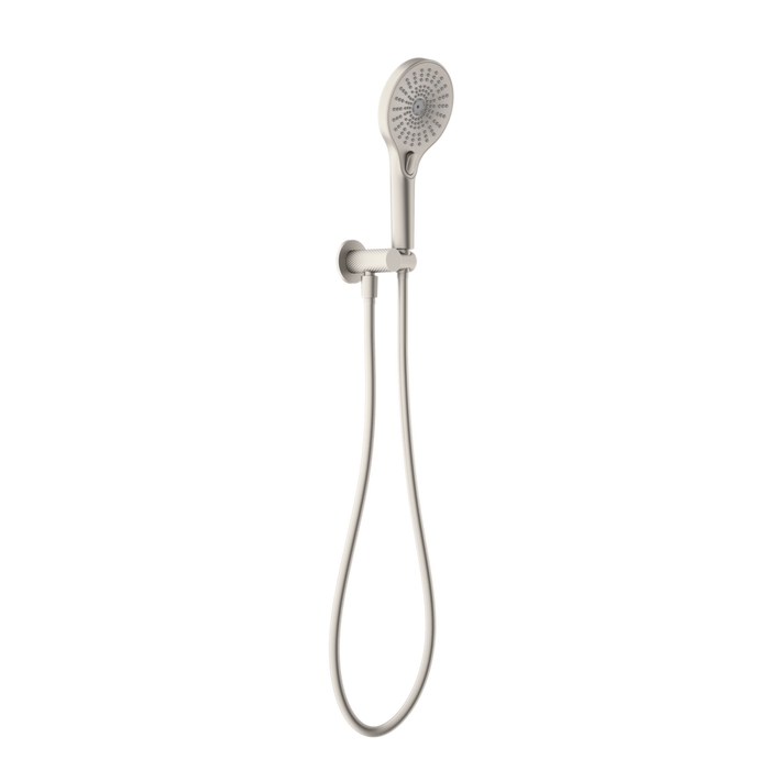 Nero Opal Round Brass 3 Function Shower On Bracket