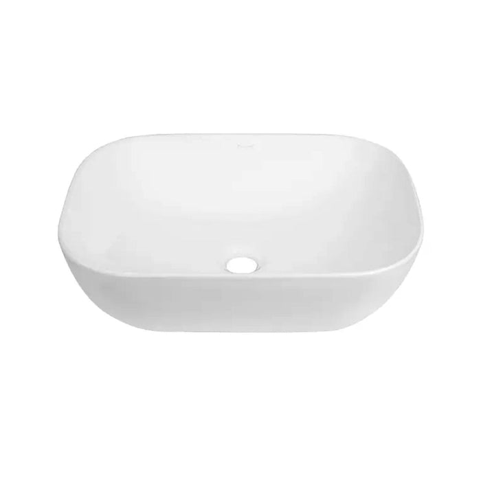 455*320*135mm Ceramic Rectangle Ultra Slim Gloss White/Matte Black/Gloss White/Matte Black & Gloss White Above Counter Basin