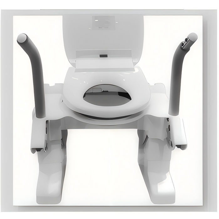 Basic Aerolet Toilet Lift Chair Adjustable Height Electric Toilet Aid 150kg