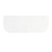 750-1500*450mm ABS Bergen Matt Black Curved Edge Fluted Wall Hung Cabinet Vanity MDF Board PVC Coating - HD reno