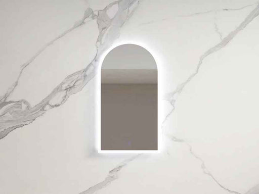 500*900*30mm Infinity Frameless/Black/Gold Glass Arch Dimmable Colour Pencil Edge LED Mirror