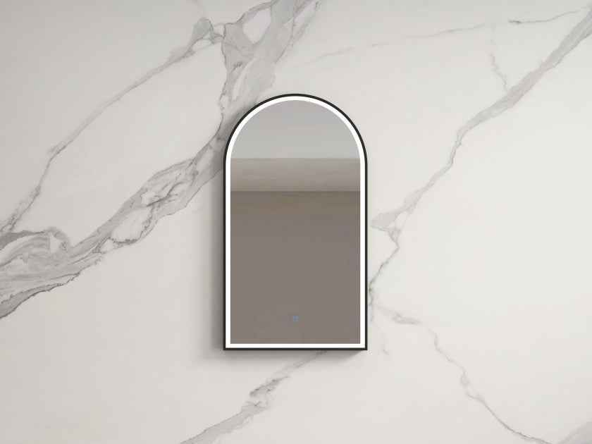 500*900*30mm Infinity Frameless/Black/Gold Glass Arch Dimmable Colour Pencil Edge LED Mirror