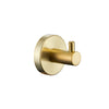 BK RUND Chrome/Matt Black/Brushed Nickel/Brushed Gold/Brushed Gun Metal/Brushed Bronze Brass Round Single Robe Hooks