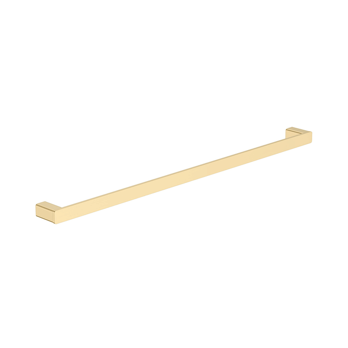 800mm BK KASTEN Brass Single Square Bars Towel Rails