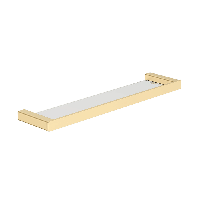 560*130mm BK KASTEN Glass Square Bars Shower Shelves