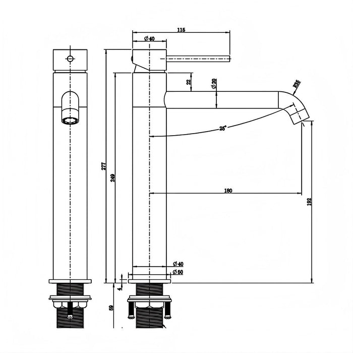 Complete Brushed Bronze Round Premium Bathroom Package - Tapware, Shower Set & Accessories