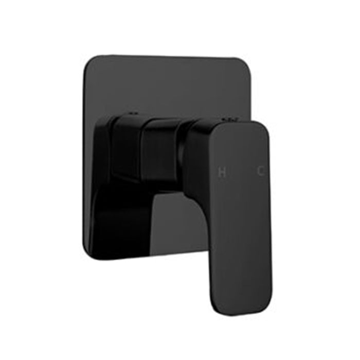 BK Kompakt Eckig Chrome/Matt Black/Brushed Nickel Brass Square Shower Wall Mixer