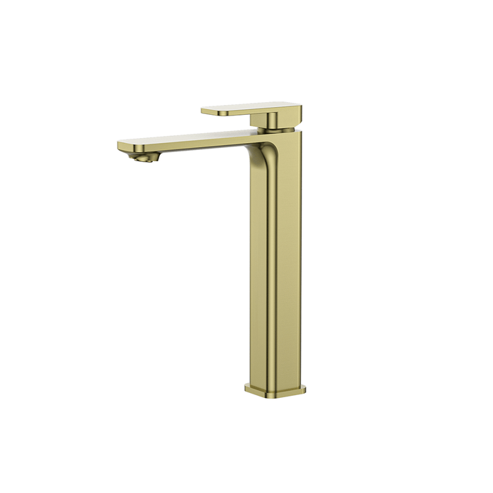 BK Kasten Lead Free Brass Square Tall Basin Mixer