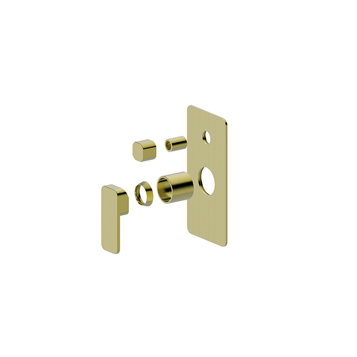 BK KASTEN Premium Lead-Free Brass Divertor Shower Mixer Trim Kit Ony