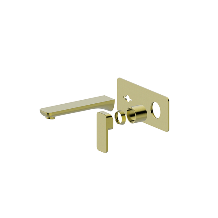 BK Kasten Lead Free Brass Square Basin/Bath Mixer With Spout
