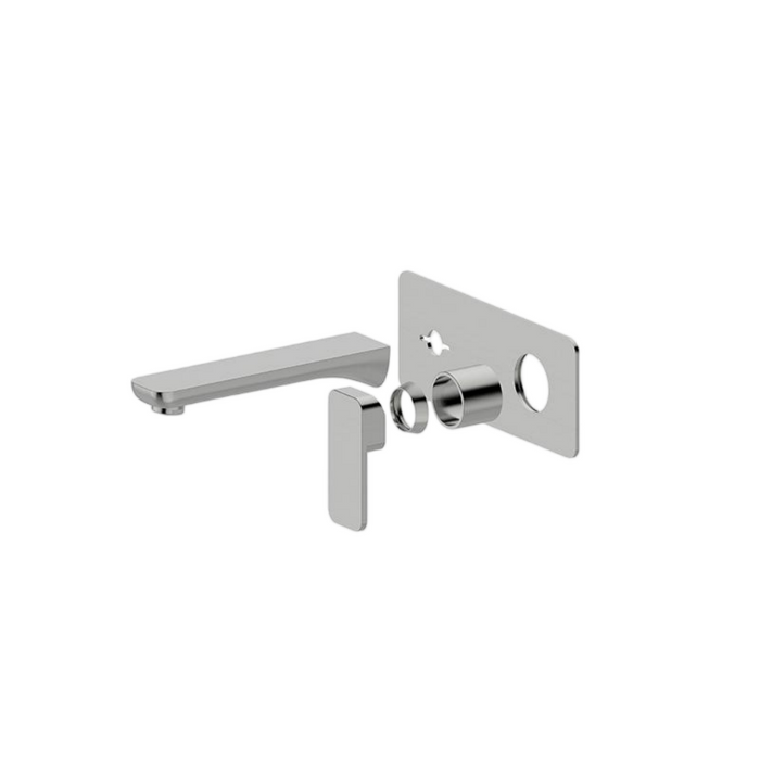 BK Kasten Brass Square Basin/Bath Mixer With Spout