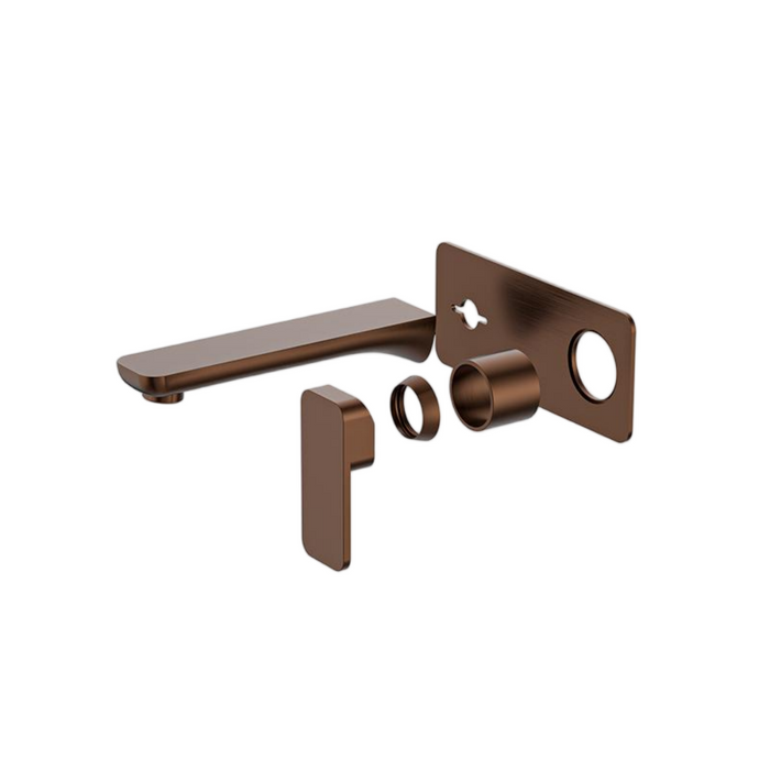 BK Kasten Brass Square Basin/Bath Mixer With Spout