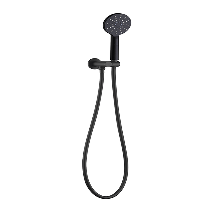 BK Rund Brass Round On Bracket Handheld Showers