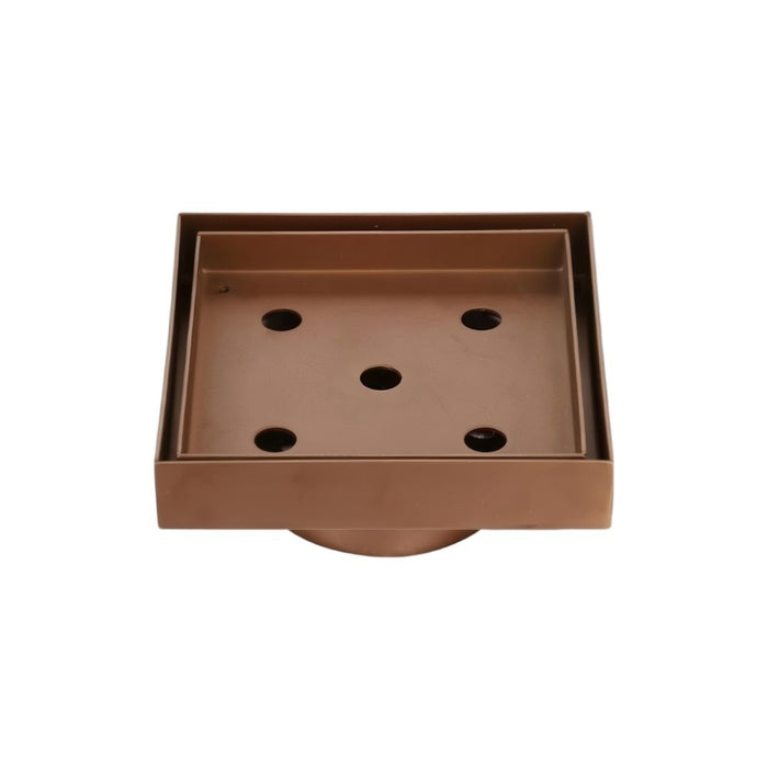 Complete Brushed Bronze Square Premium Bathroom Package - Tapware, Shower Set & Accessories