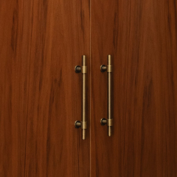160/320mm Momo Belgravia Solid Brass Plain Bar Pull