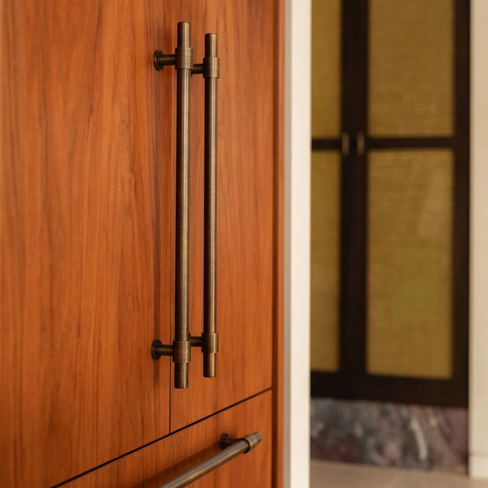 416mm Momo Belgravia Solid Brass Plain Appliance Pull