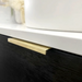 1200*460*450mm OTTI Bondi Black Oak Cabinet Only and Stone Top Bathroom Wall Hung Vanity