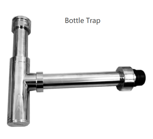 550*340*320mm Ceramic 1 Taphole Wall Basin With Bottle Trap And Waste - HD reno