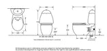 660*440*730mm Johnson Suisse Egg JUNIor Blue/Kiwi/Lemon/Pink/White Ceramic Soft-close Quick-release Seat Close Coupled Toilet - HD reno