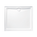 900-1660mm Evo White Polymarble Rectangular Rear Outlet Shower Base - HD reno