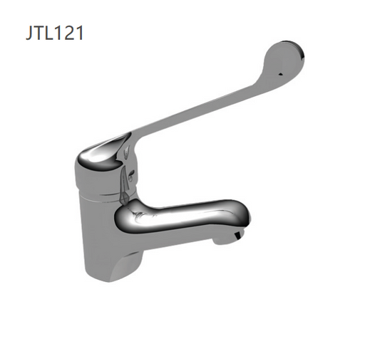 490*410*495mm Life II White Ceramic 1 Taphole Wall Basin With Waste - HD reno