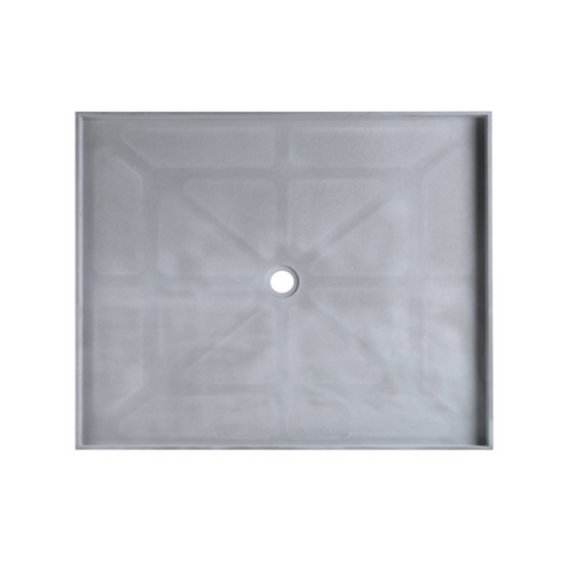 895-1200mm Tile Tray BMC Rectangular Centre Outlet Shower Base - HD reno