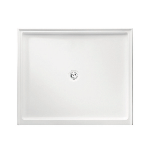 760-1800mm Marbletrend Flinders White Polymarble Rectangular Shower Base - HD reno