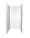 820-1500mm Standard White Acrylic 1-3 Sided Shower Wall - HD reno